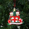 DIY Christmas Decorations for Home, family Figurine, Christmas Decorations for home, New Year 2022, Christmas Tree Decoration