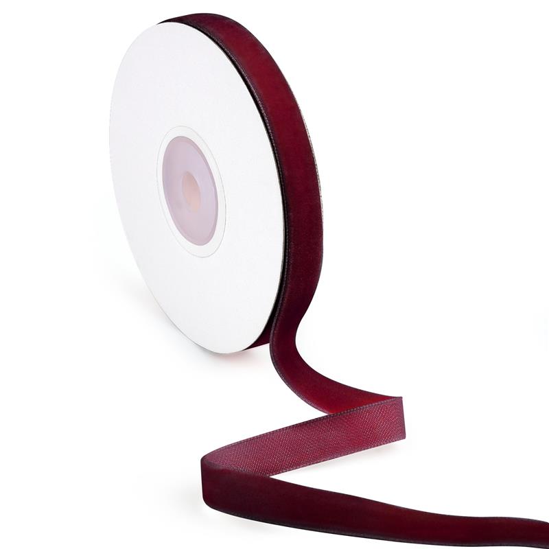 

Новая цветная односторонняя бархатная лента для банта, рождественских лент, праздничных украшений 1cm X 5yards