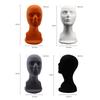 Practical Mannequin Head Model Dummy Head Female Model Hat Wig Glasses Scarf Convenient Props Display Stand for Salon Shop Parts