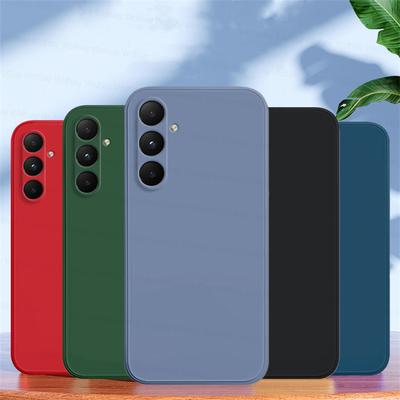 Για Θήκη Samsung Galaxy A05S Samsung Galaxy A05 A05S A15 A25 A35 A55 5G Κάλυμμα Funda Θήκες TPU Αντικραδασμική Κάλυψη από Υγρή Σιλικόνη