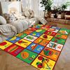 Fun Animal Fruit Number Play Mat NonSlip Educational Rug for Kids Nursery Living Room Learning Floor Carpet