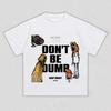 Asap Rocky Dont Be Dumb Koszulki Graficzne z Albumu Unisex Unisex Duże Rozmiary Casualowe z Krótkim Rękawem z Okrągłym Dekoltem Unisex Moda Uliczna