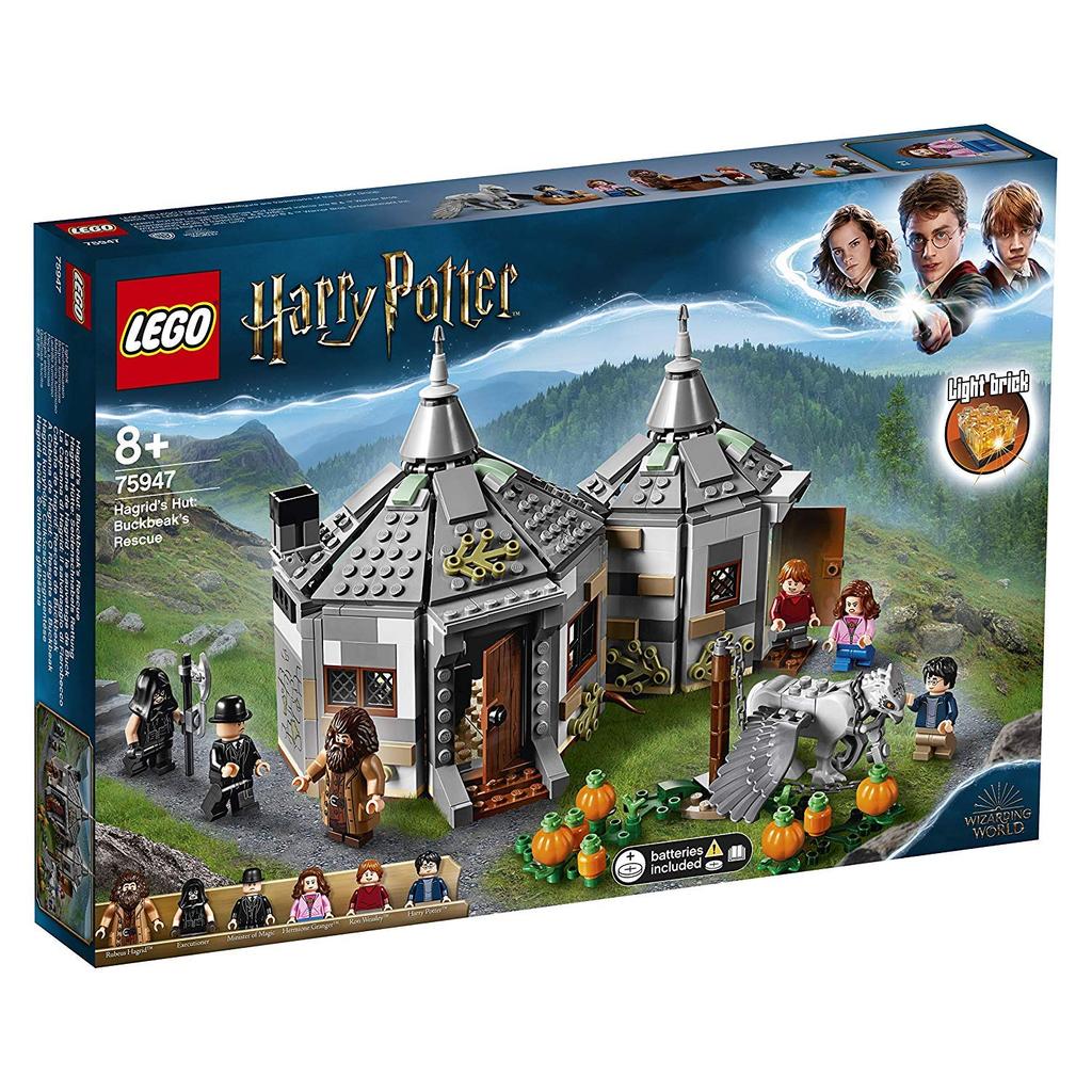 LEGO Harry Potter Hagrid's Hut Buckbeak Rescue 75947 Building Blocks Toy for Boys