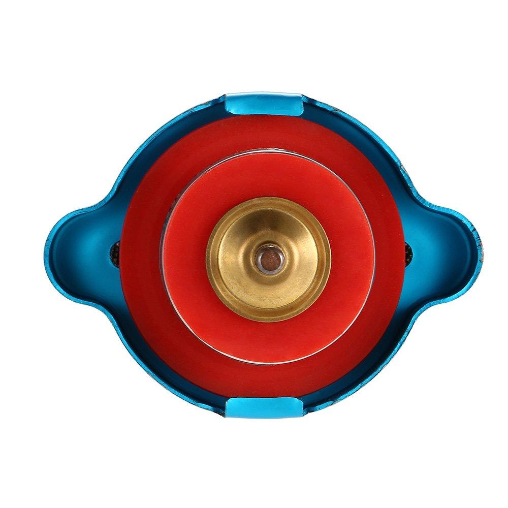 Radiator Cap,0.9 Bar Thermostat Radiator Cap Cover with Temperature for Duangu Truck Forklift Trailer