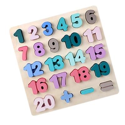 Number Wooden Block Puzzle, Korean Popular Puzzles