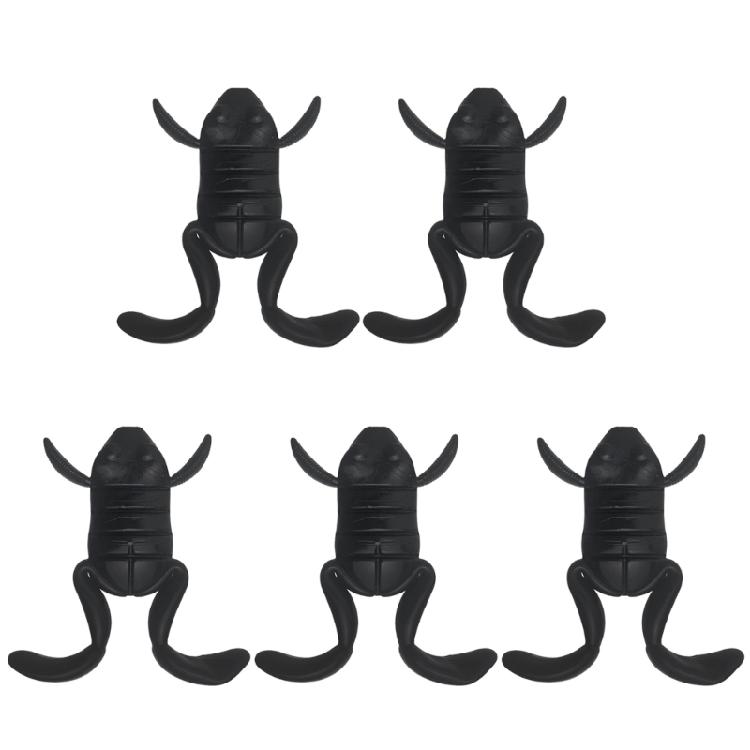 5Pcs Simulation Frogs Swimbaits Baits Topwater Floating Lures Fishing Soft Baits Artificial Frogs Lures Fishing Baits