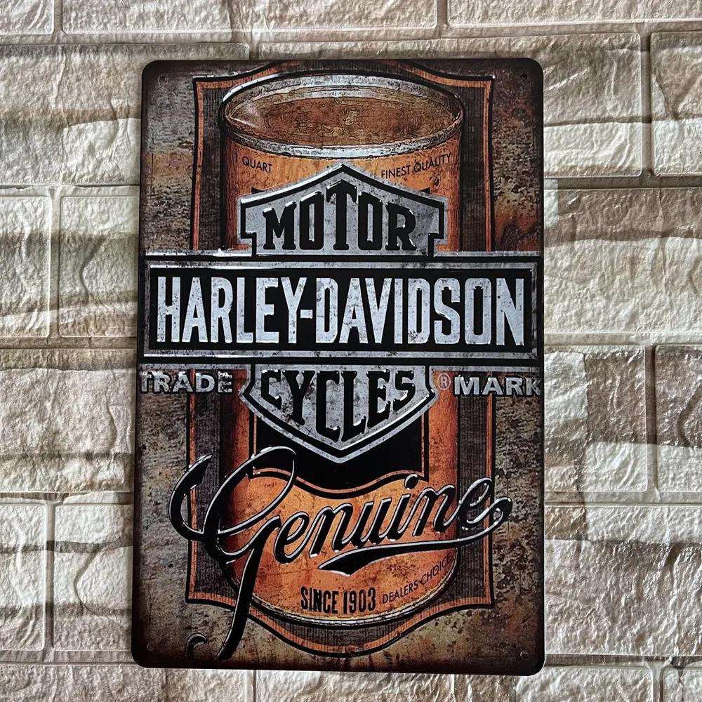 Vintage Metal Wall Decor Plaque, Home Bar Workshop Decorative Sign