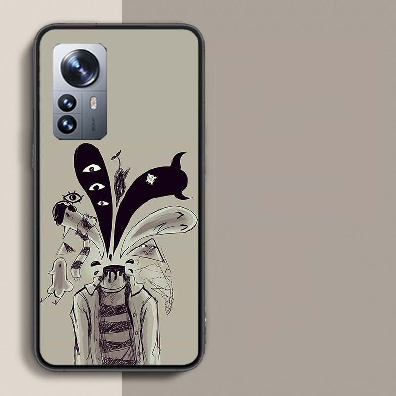 Oyasumi Punpun Phone Case For Xiaomi Poco X3 NFC X4 GT M3 M4 M5 M5S X7 X6 X5 F6 Pro F5 F4 Mi F3 F2 Cover TPU Capa Coque Clear Pa