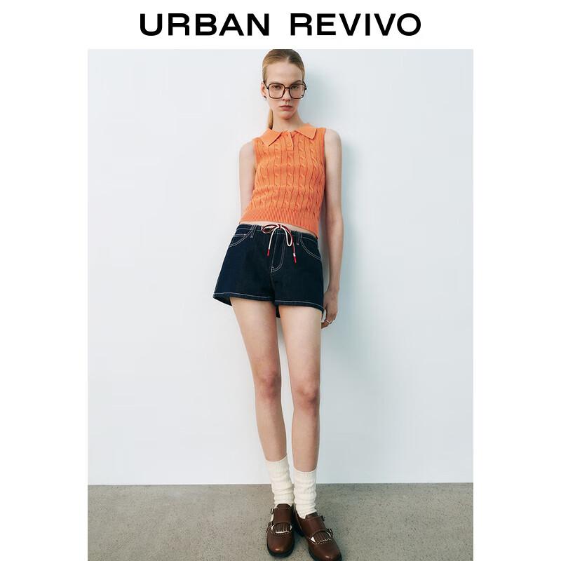 UR Women's Casual Cable Knit Sleeveless Top