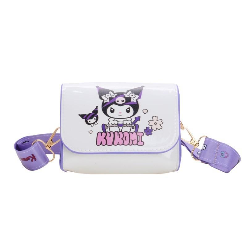 Hello Kitty Girls Mini Shoulder Bag Pu Lightweight Animal Print For Kindergarten