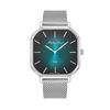 Monsoon Square Stainless Steel Green Dial Quartz H7917AV Men's Watch