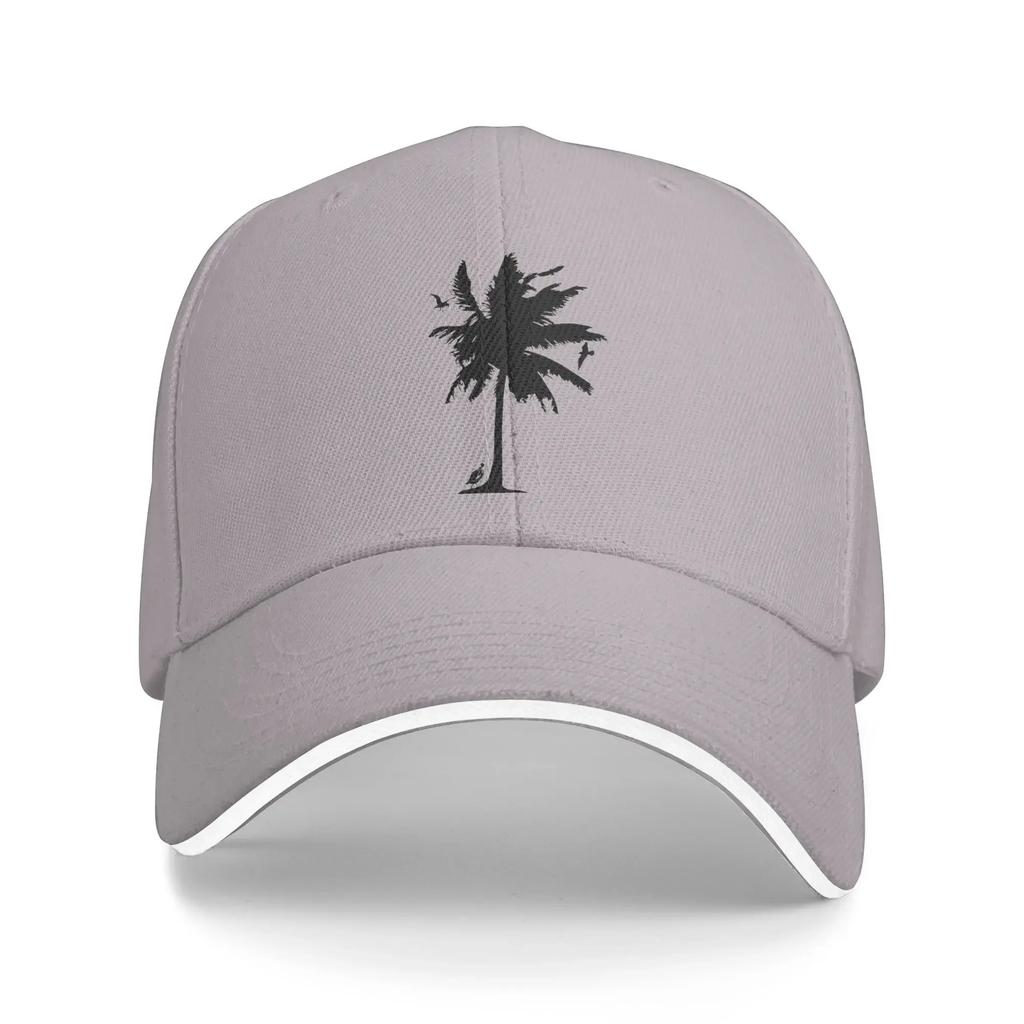 Coconut Tree and Birds Baseball Cap  Unisex-Teens Print Hip Hop Hats Summer Street Style Running Hippie Adjustable Snapback Cap