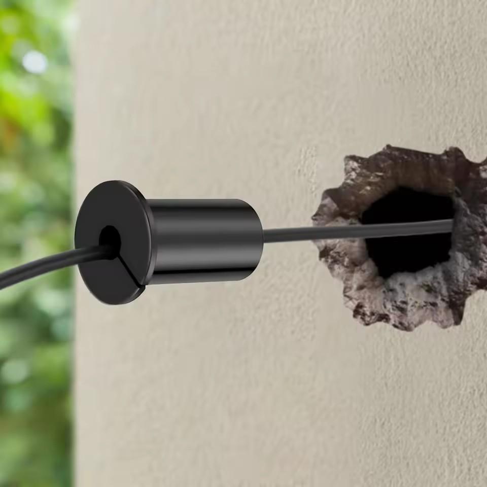 Silikonový ochranný návlek na kabel a sada pro vedení pro Starlink, 1palcový otvor ve zdi, Chytré, Úspora místa, Příslušenství k síťovému vybavení