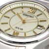 Seiko Solar Quartz Wristwatch SBPN065 Silver Gold Men's Watch