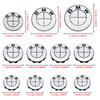 7Pcs Car Front Hood Emblem Wheel Hub Caps All White Logo For BMW M Logo G30 G31 G38 G11 G12 G20 G28 F10 F48 F49 G01 F20 F21 F22