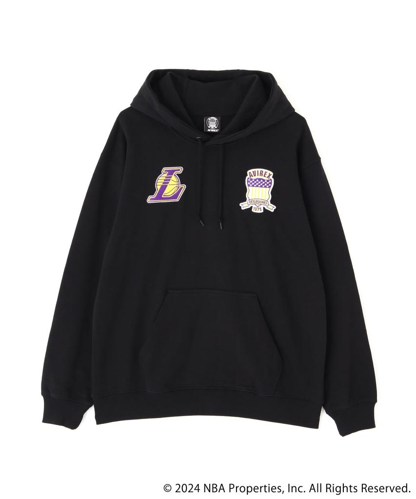 AVIREX NBA Size Hoodie, Men's, M, 080, Purple, 783-5131003