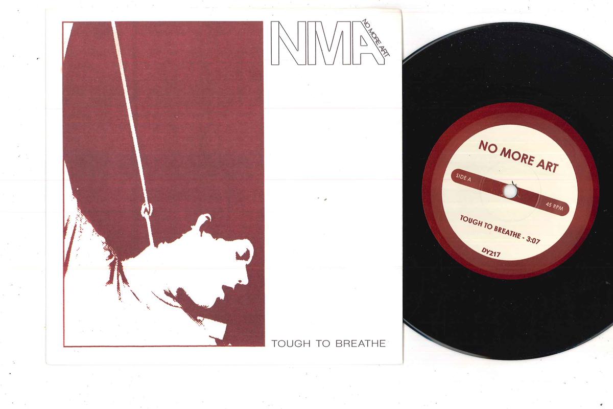 

7inch Record NO MORE ART - Tough To Breathe DY217 DERANGED 2012 US Rock Used