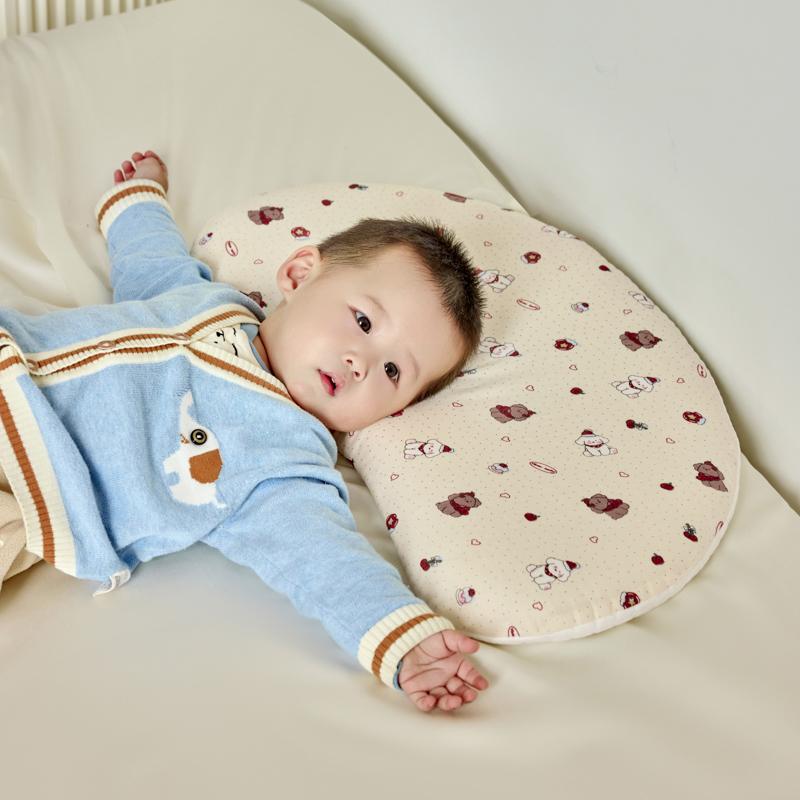 Clever Plan Double Sense Crescent Silicone Pillow for Children