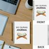Quran Study Journal Notebook Twin Coil Binding Daily Planner Quran Reading Progress Tracking Journal Notebook 21x14cm