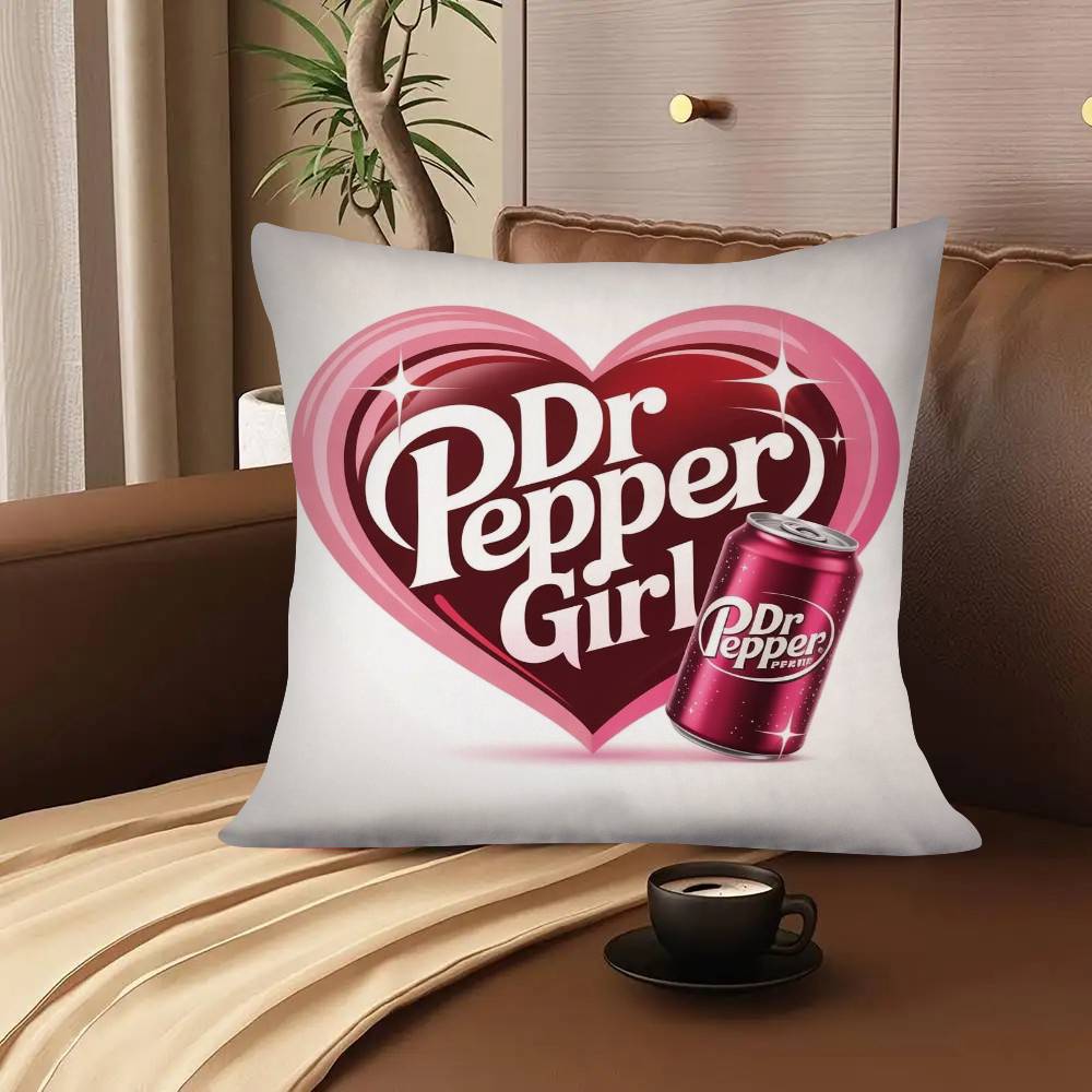 1Pc D-Dr P-Peppers Pillow Case Fashion Square Pillowcase Bedroom Sofa Room Ins Decoration Leisure
