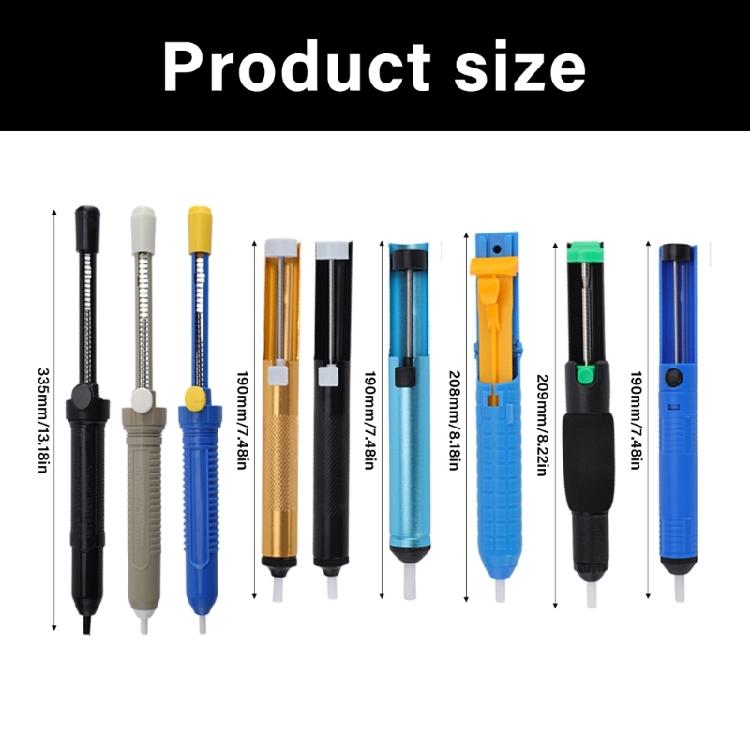 Metal Desoldering Pumping Solder Sucker Removal Vacuum Soldering Iron Desolder Suction Tin Welding Tool Maintenance