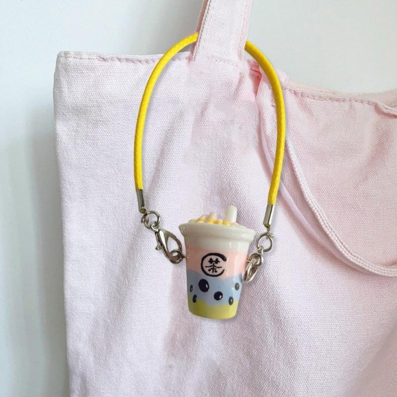 Fioletowe Herbaty Mleczne Zestaw Charmsów do Biżuterii DIY Bezpieczna Żywica Projekt Rzemieślniczy Zawieszka do Torby Dekoracja Dla Nastolatków i Studentów