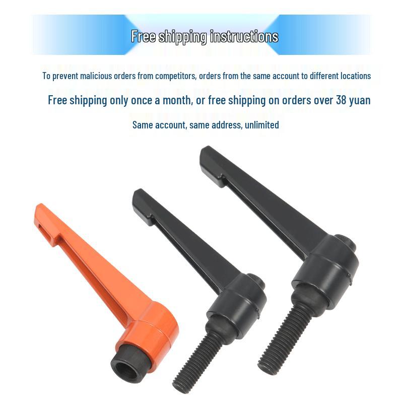 Adjustable L-Shaped Clamping Handle with M6*16-70 Screw