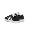 Мужские кроссовки adidas Vl court 2.0 da9853 чёрные