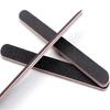 5Pcs Double Sided Emery Board Nail File, 100/180 Grit Nail Buffering Files, Black Manicure Pedicure Tool