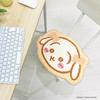MORIPiLO Chiikawa Rabbit Entrance Mat - Indoor, Small, Ribbon Beige (31 x 46 cm)