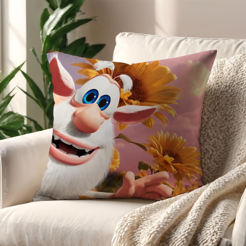 BBooba Cartoon cushion cover For Pillow Printing Sofa Decoration Home Car Room Coffee Shop Office Nordic Simplicity