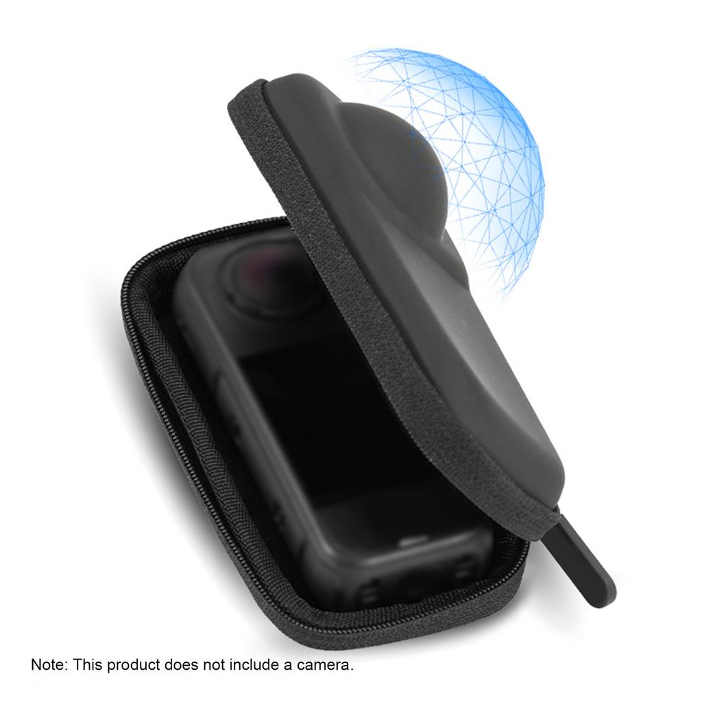 Carrying Case Fits for Insta360 X4 Air Storage Bag Travel Protective Cover Double Zipper