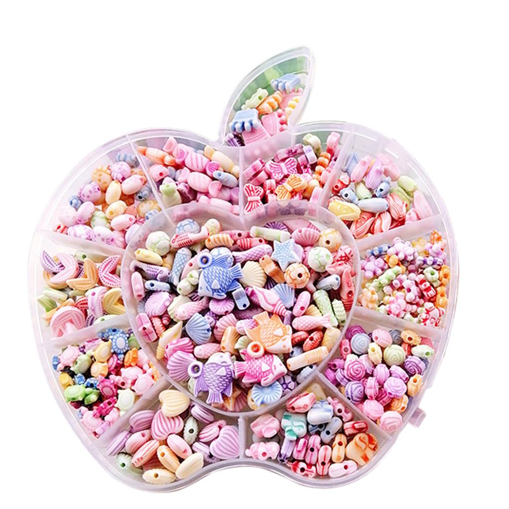 Porcelain Crystal Handmade Beaded DIY Children's Jewelry