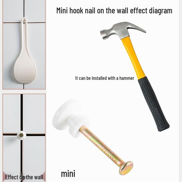 20 pcs Invisible Photo Wall Picture Frame Hanging Nails | Free Shipping