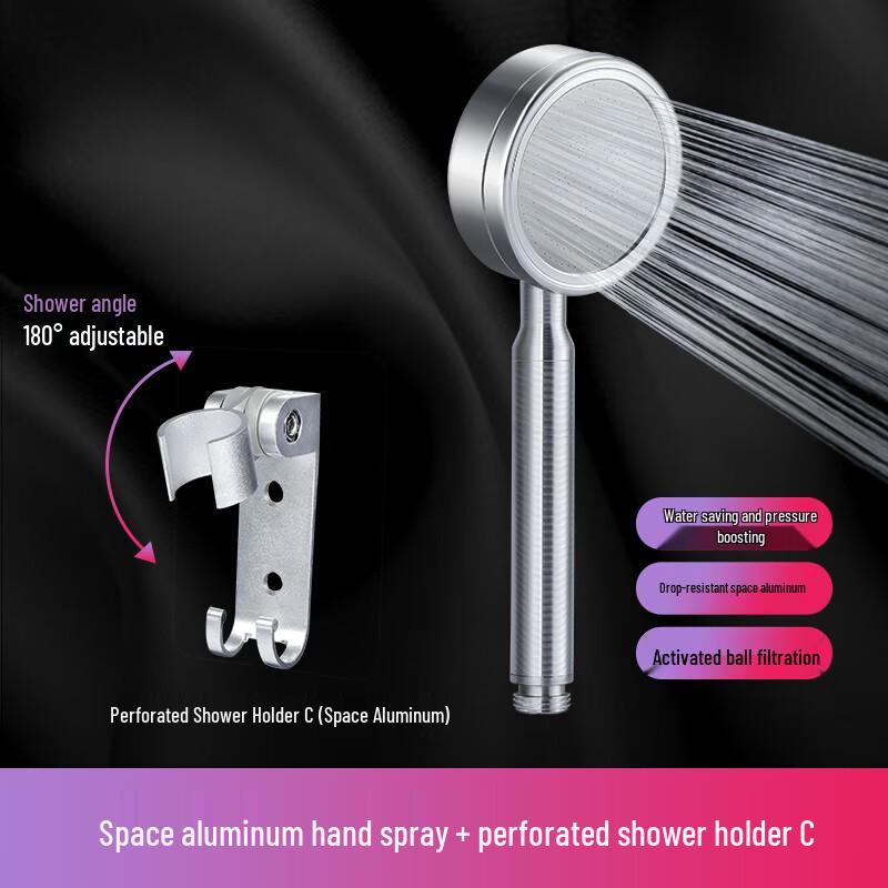 ZISIZ Pressurized Shower Head Set