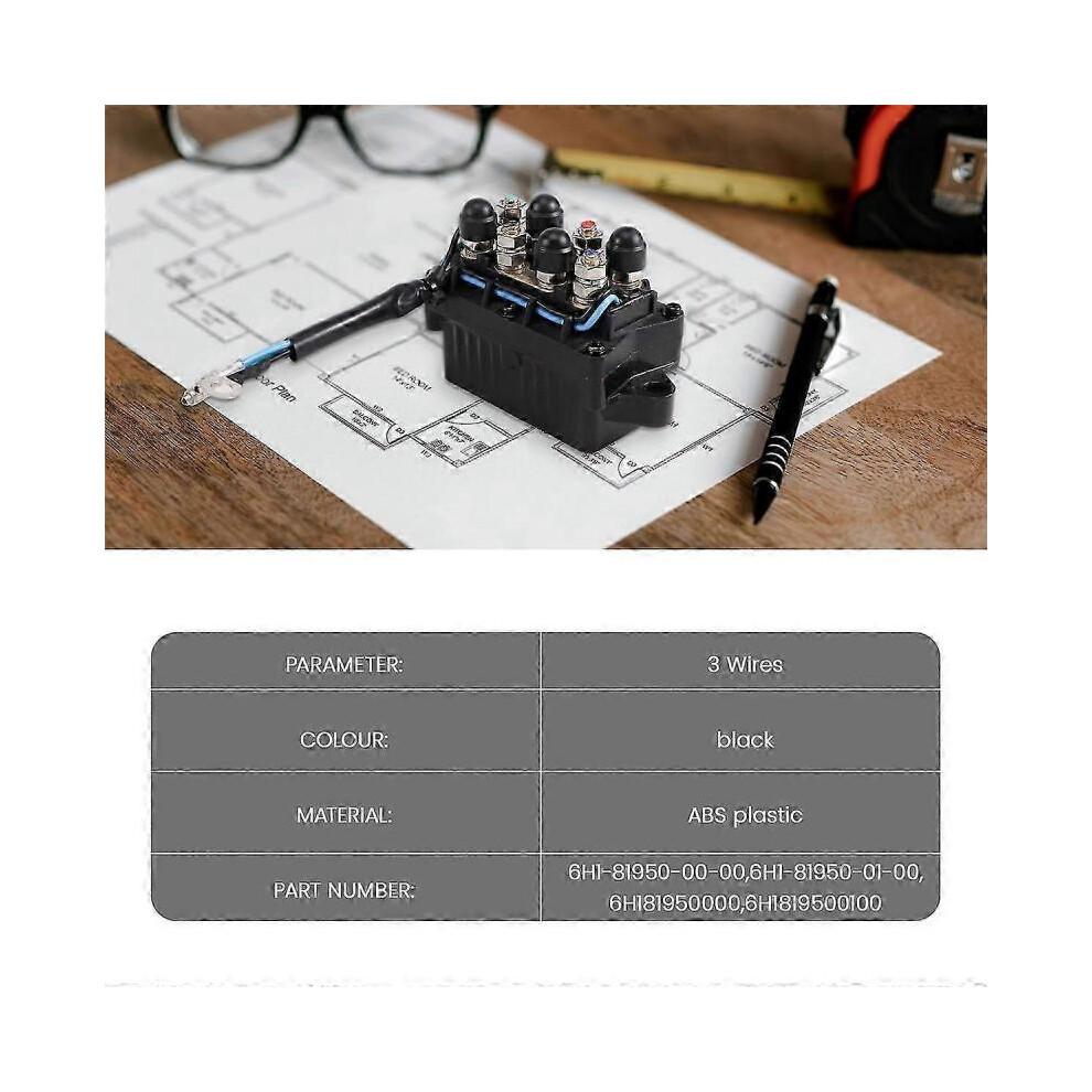 Trim Tilt Relay for Yamaha Outboard 30 40 50 60 70 80 90 HP 1992-2006 6H1-81950-00-00