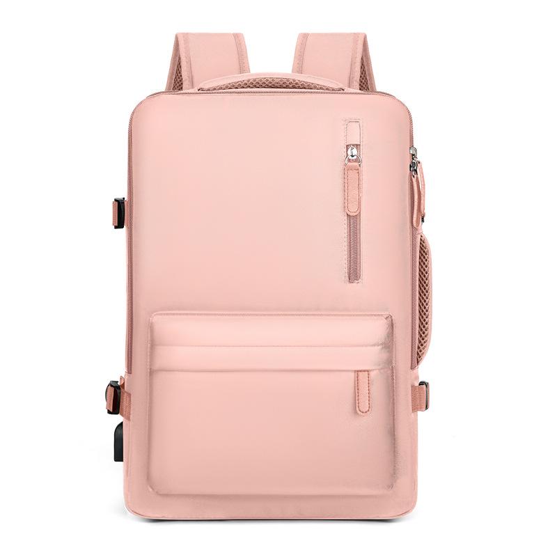 Gränsöverskridande Macaron Expanderbar Multifunktionell Ryggsäck: High-End Affärs- och Laptopväska