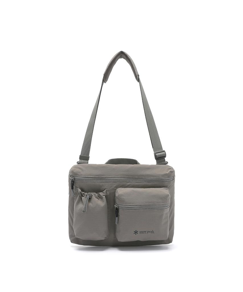 Snowpeak Apparel Dual-Tech Utility Crossbody Bag (S25Sufcb36) Vintage Gray