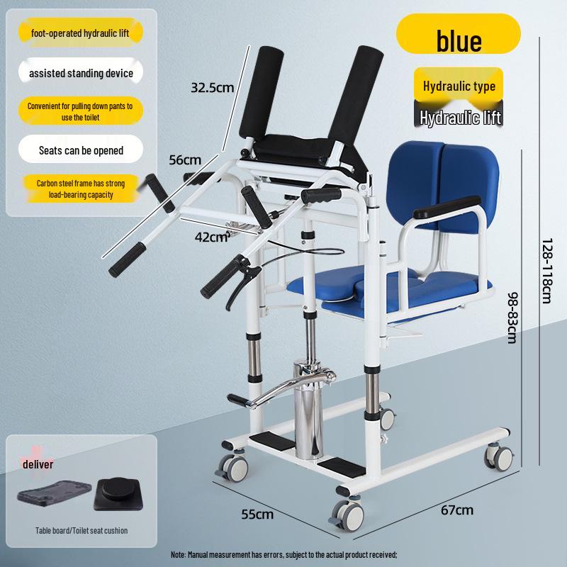 Home Use Hydraulic Lift for Elderly and Bedridden Patient Transfer