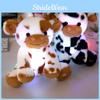 Cow Dairy Luminous Plush Toy Glowing Animal Stuffed Doll Bedroom Decoration