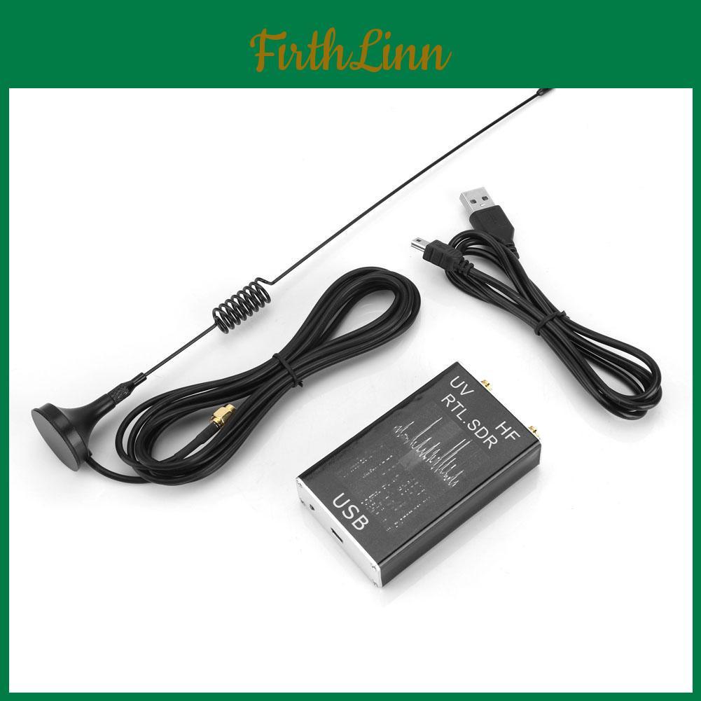 Uv 100khz17ghz Full Hf Band Rtl Sdr Usb Tuner Receiver R820t 8232 Radio Us