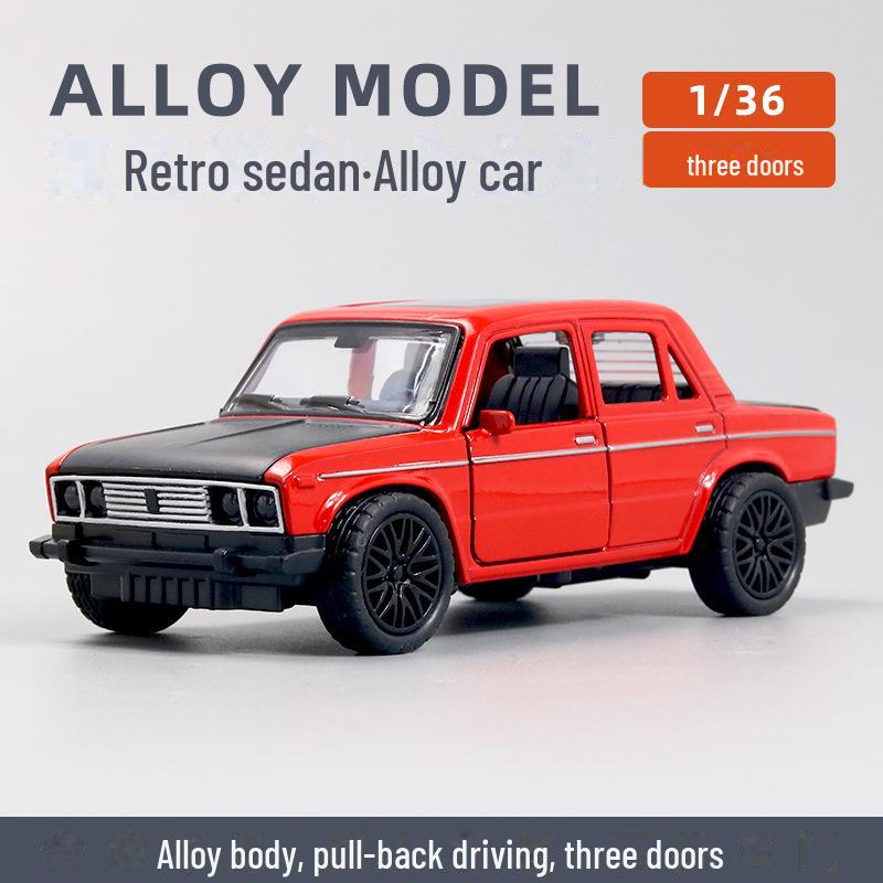 

1:36 Ретро Классическая литая игрушечная машинка Beetle с инерционным механизмом, три двери