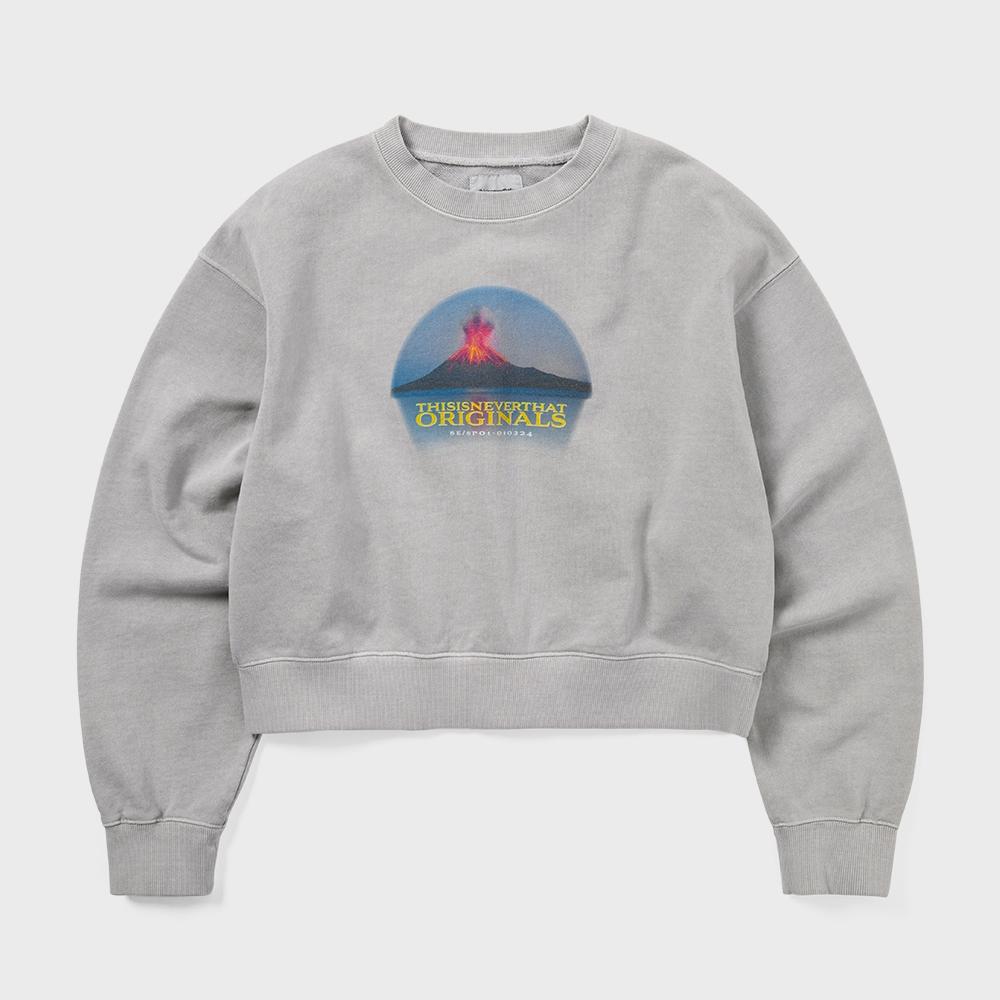ThIs Is Never That Grey Volcano W creWneck S