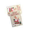5pcs Paper Book Shape Paper Box Santa Christmas Sugar Gift Box Xmas Gift Packing Box  New Year
