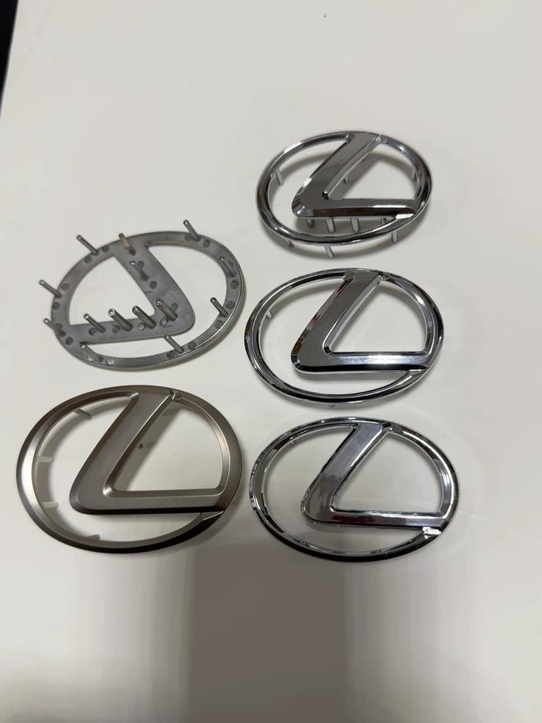 For Lexus Es200 Es260 Es300 Gs300 Rx300 Rx450 Gx460 Gx470 Lx570 Is350 Steering Wheel Badge Champagne gold