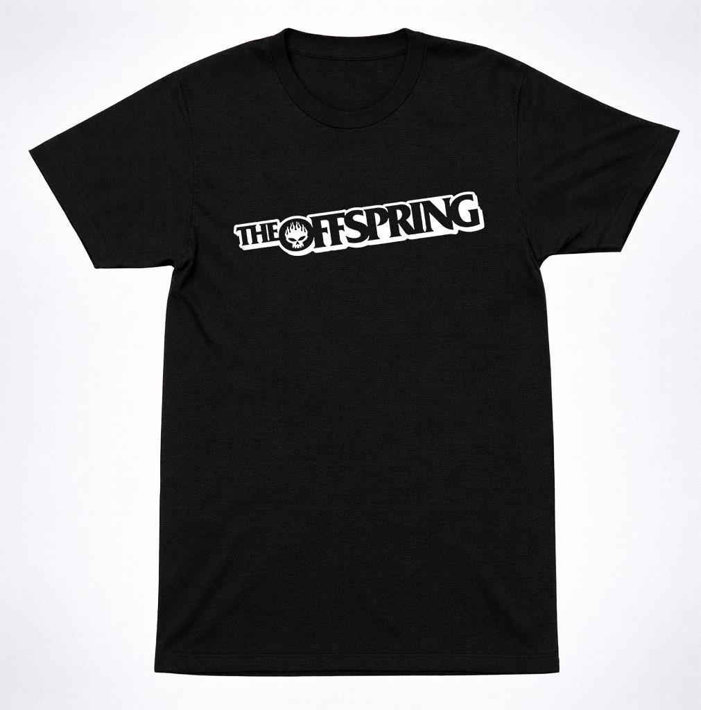 The Offspring Skull-O Logo Punk Rock T-Shirt Classic 90s SoCal Band Tee S разноцветный