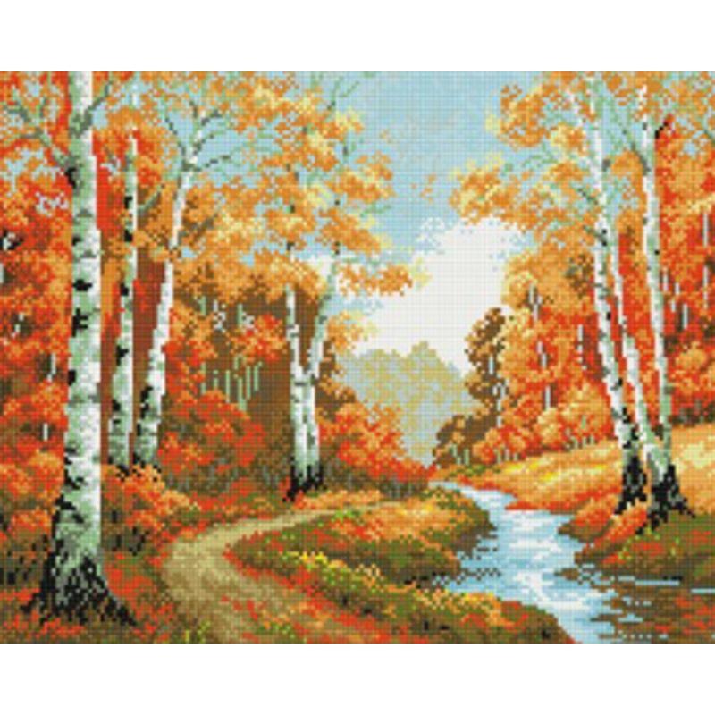 Full Round Diamond Painting Tree Landscape For Adult Kids Embroidery Autumn Scenery Home Decoration Diamond Art Gift