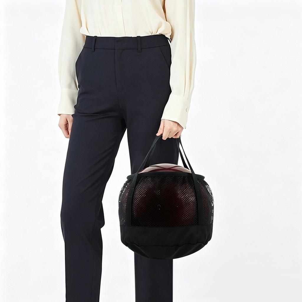 Single Bag Oxford Cloth Elastic Drawstring Bowling Bag for Size 5 Soccer Size 7 Basket Volley