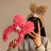 Wide Plush Headbands Makeup Yoga Sports Skincare Hairband for Woman Teens