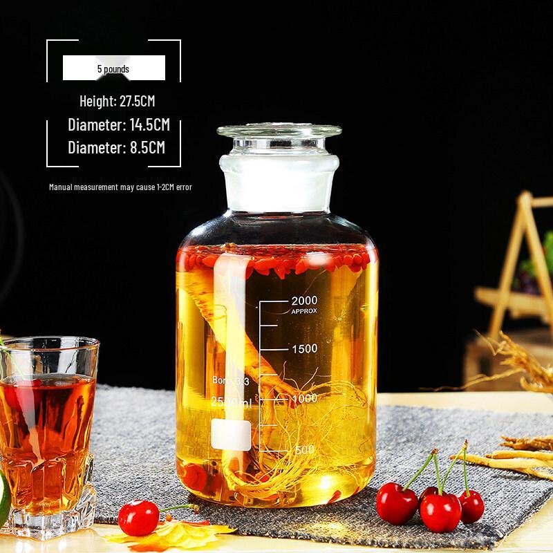 Andi Tai Thickened Glass Fermentation Jar